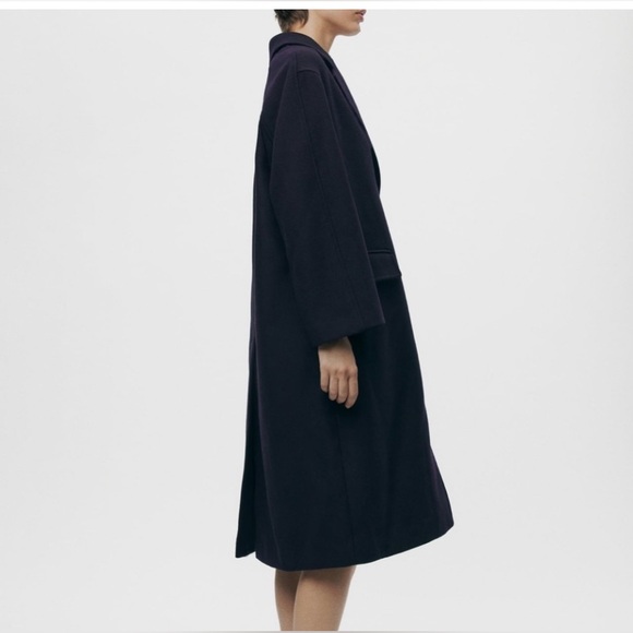 ZARA WOOL BLEND COAT Size Small. - Picture 2 of 14